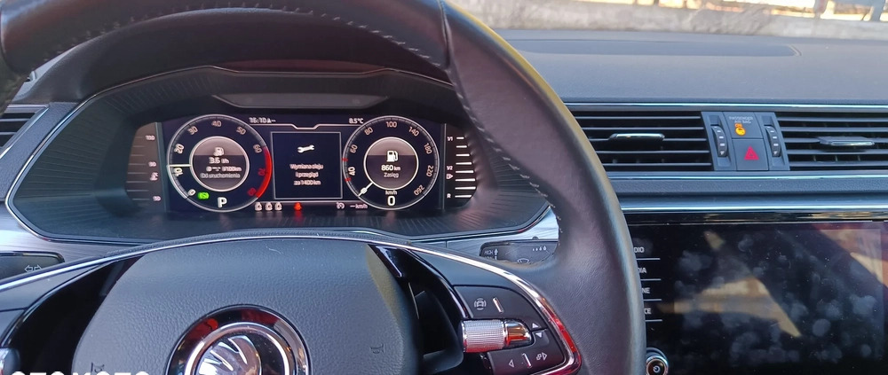 Skoda Superb cena 110000 przebieg: 99000, rok produkcji 2021 z Gryfino małe 22
